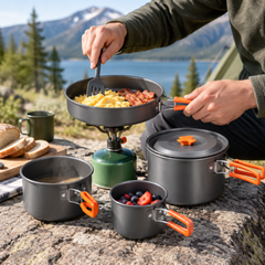 Lightweight Camping Cookware Set – 4