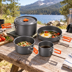 Lightweight Camping Cookware Set – 5
